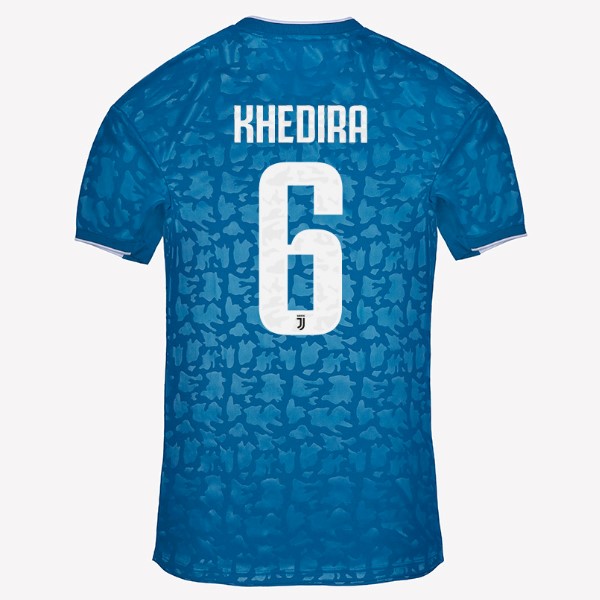 Camiseta Juventus NO.6 Khedira 3ª 2019 2020 Azul